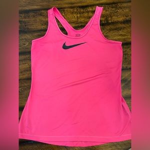 Nike Pro Dri-Fit Womens Large Hot Pink Tank, EUC